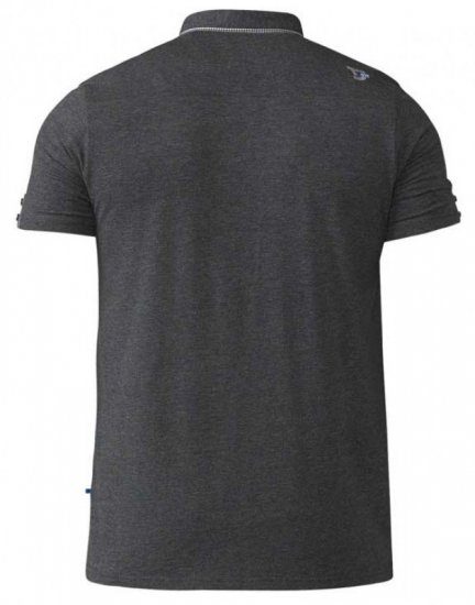 D555 Hogan Polo Charcoal - Polo marškinėliai - Polo marškinėliai - 2XL-8XL