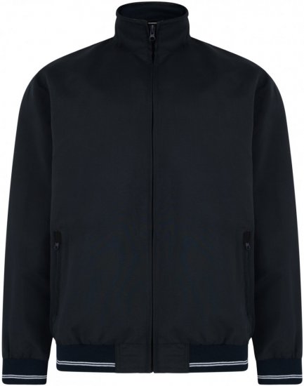 Kam Jeans 436 Summer Jacket Black - Didelės vyriškos striukės - Didelės vyriškos striukės