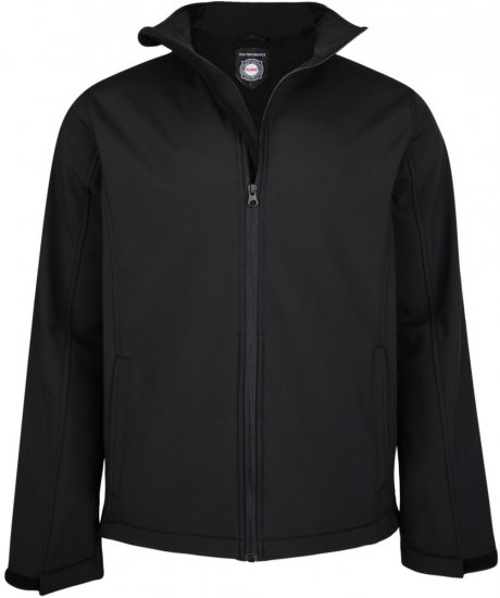 Kam Jeans 438 Soft-Shell Black - Didelės vyriškos striukės - Didelės vyriškos striukės