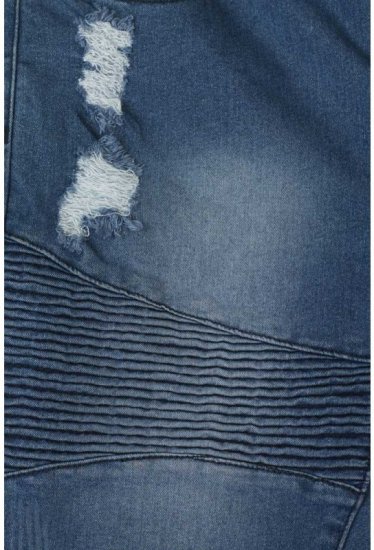 D555 Rodrigo Stretch Biker Style Shorts - Šortai - Šortai - W40-W60