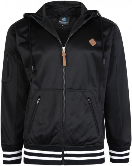 Kam Jeans 799 Tricot Hoody Black - Megztiniai ir džemperiai - Megztiniai ir Džemperiai - 2XL-14XL