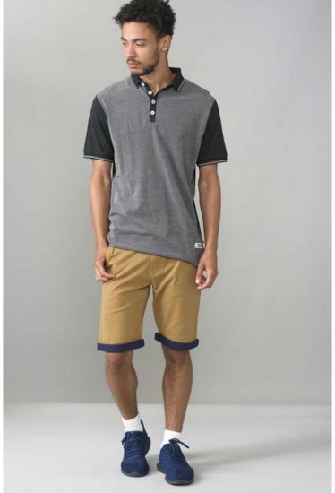 D555 Cecil Polo Black - Polo marškinėliai - Polo marškinėliai - 2XL-8XL