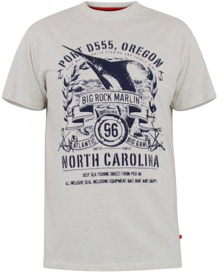 D555 Genoa Short Sleeve Shirt & T-shirt Combo - Marškiniai - Marškiniai - 2XL-8XL