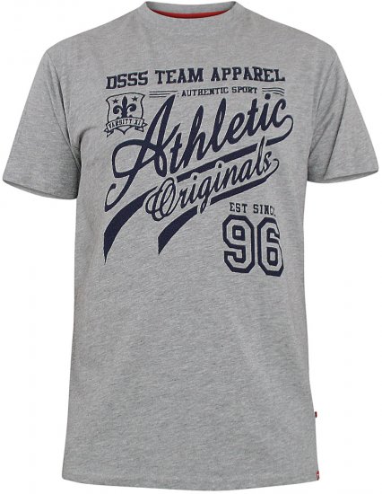 D555 Liberty Short Sleeve Shirt & T-shirt Combo - Marškiniai - Marškiniai - 2XL-8XL