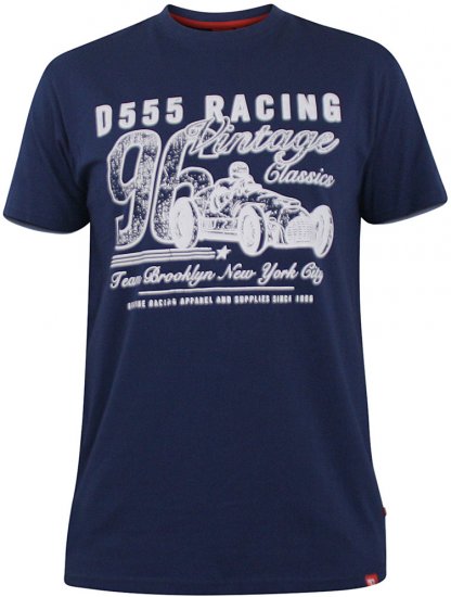 D555 Hadwin Short Sleeve Shirt & T-shirt Combo - Marškiniai - Marškiniai - 2XL-8XL