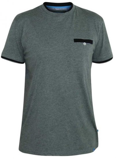 D555 Nelly T-shirt Khaki - Marškinėliai - Marškinėliai - 2XL-14XL