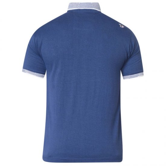 D555 George Polo Navy - Polo marškinėliai - Polo marškinėliai - 2XL-8XL