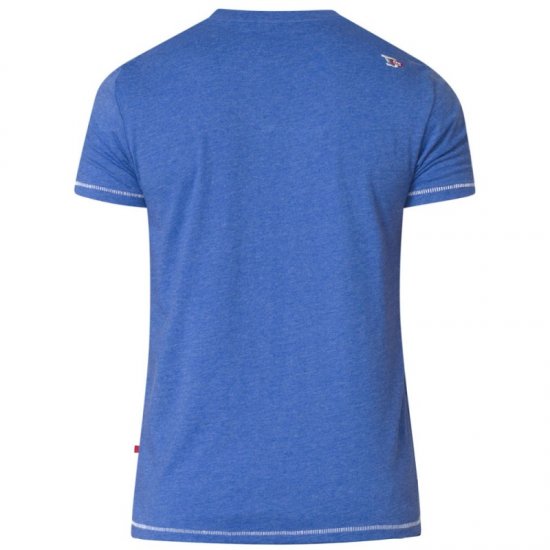 D555 Kansas T-shirt Blue - Marškinėliai - Marškinėliai - 2XL-14XL