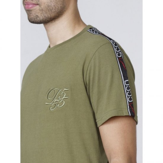 D555 Kambria Couture T-shirt Khaki - Marškinėliai - Marškinėliai - 2XL-14XL