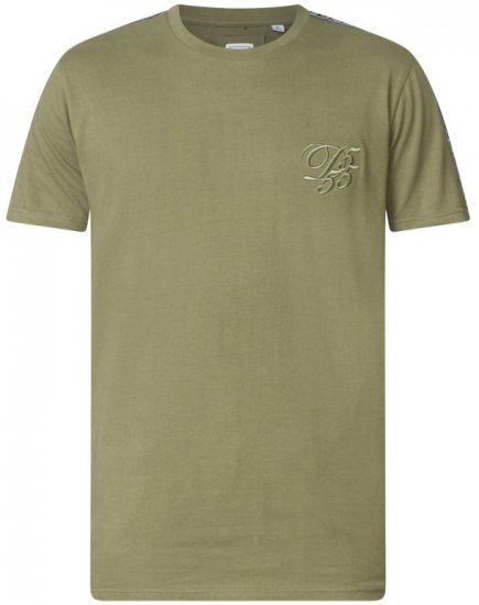 D555 Kambria Couture T-shirt Khaki - Marškinėliai - Marškinėliai - 2XL-14XL