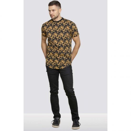 D555 Dave Couture T-shirt Black - Marškinėliai - Marškinėliai - 2XL-14XL