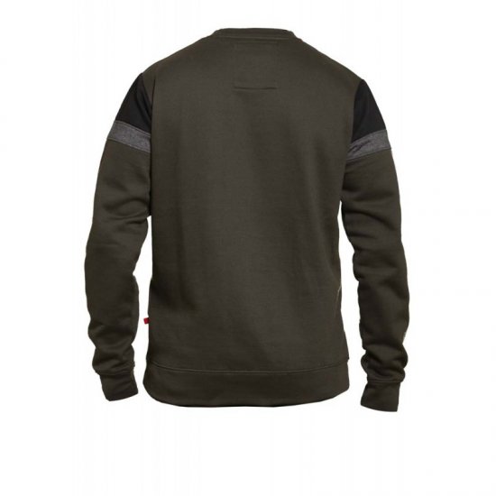 D555 Clermont Sweatshirt Khaki - Megztiniai ir džemperiai - Megztiniai ir Džemperiai - 2XL-14XL