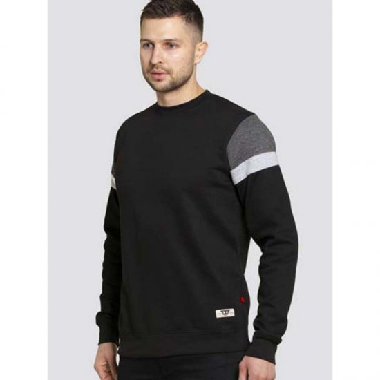 D555 Clermont Sweatshirt Black - Megztiniai ir džemperiai - Megztiniai ir Džemperiai - 2XL-14XL