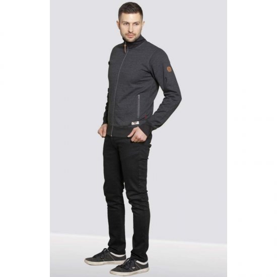 D555 Buxton Full Zip Sweatshirt Black - Megztiniai ir džemperiai - Megztiniai ir Džemperiai - 2XL-14XL