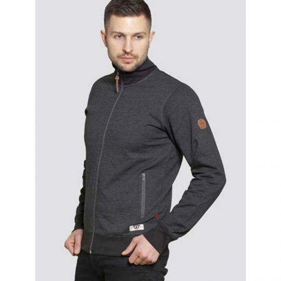 D555 Buxton Full Zip Sweatshirt Black - Megztiniai ir džemperiai - Megztiniai ir Džemperiai - 2XL-14XL