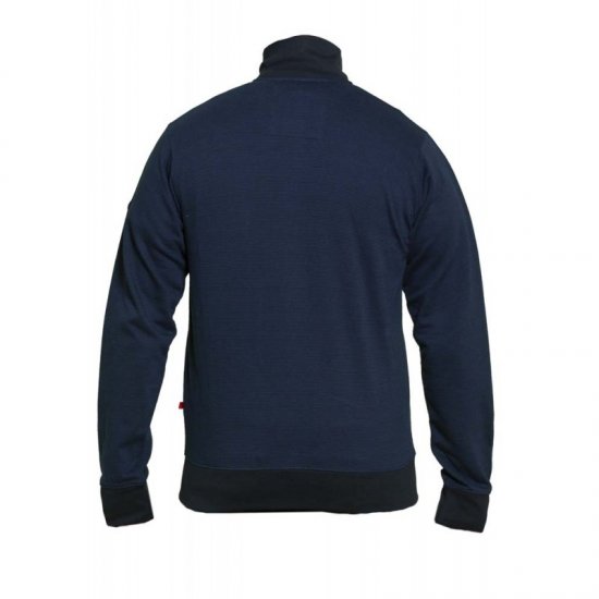D555 Buxton Full Zip Sweatshirt Navy - Megztiniai ir džemperiai - Megztiniai ir Džemperiai - 2XL-14XL