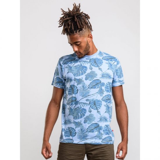 D555 Seymour T-shirt Blue - Marškinėliai - Marškinėliai - 2XL-14XL