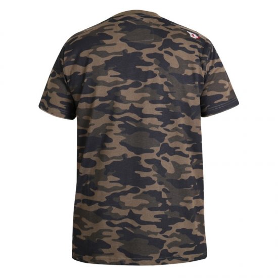 D555 Thompson T-shirt Jungle Camo - Marškinėliai - Marškinėliai - 2XL-14XL