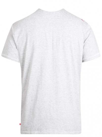 D555 Jenson T-shirt Grey - Marškinėliai - Marškinėliai - 2XL-14XL