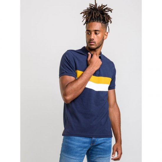 D555 Hopkins Polo Navy - Polo marškinėliai - Polo marškinėliai - 2XL-8XL