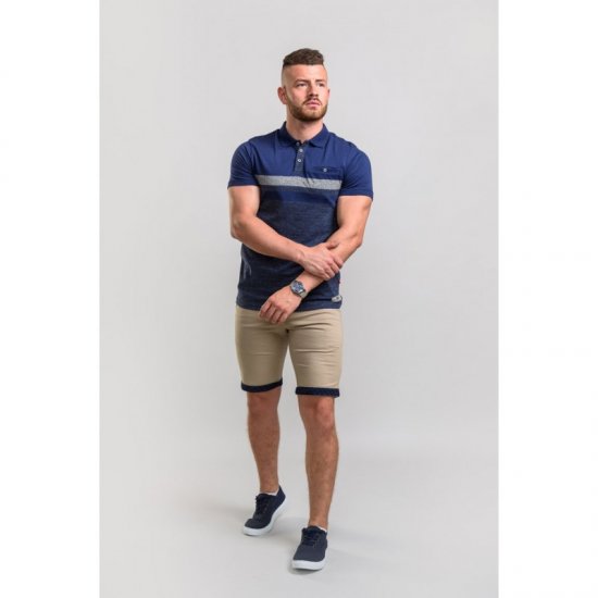D555 Lawson Polo Navy - Polo marškinėliai - Polo marškinėliai - 2XL-8XL