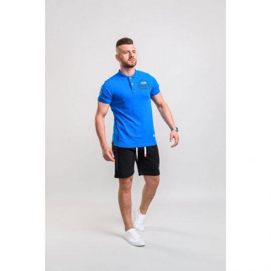 D555 Parker Polo Blue - Polo marškinėliai - Polo marškinėliai - 2XL-8XL