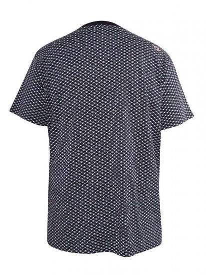 D555 Canton T-shirt Navy - Marškinėliai - Marškinėliai - 2XL-14XL