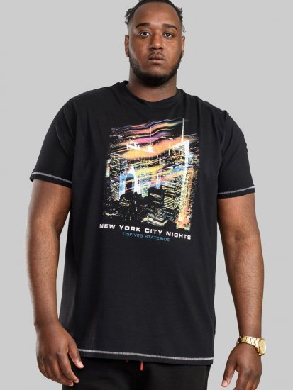 D555 Cambrone Printed T-Shirt - Marškinėliai - Marškinėliai - 2XL-14XL