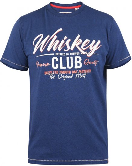 D555 ROSS Printed T-Shirt - Marškinėliai - Marškinėliai - 2XL-14XL