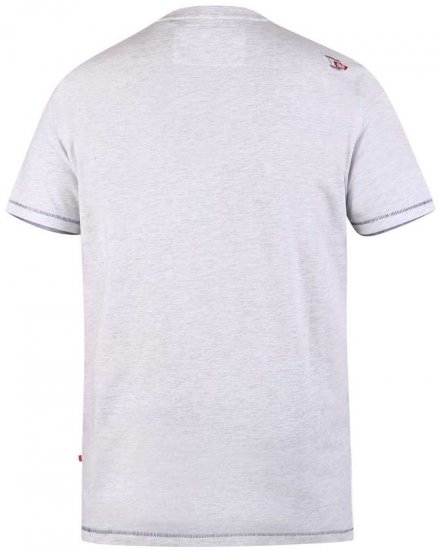 D555 LANGDON Printed T-Shirt - Marškinėliai - Marškinėliai - 2XL-14XL