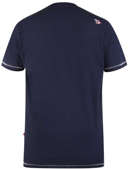 D555 PICKEMHAM Printed T-Shirt - Marškinėliai - Marškinėliai - 2XL-14XL