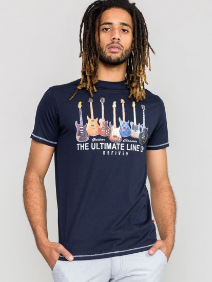 D555 PICKEMHAM Printed T-Shirt - Marškinėliai - Marškinėliai - 2XL-14XL
