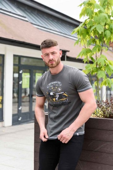 D555 BEXLEYHEATH Motorcycle Club T-Shirt - Marškinėliai - Marškinėliai - 2XL-14XL