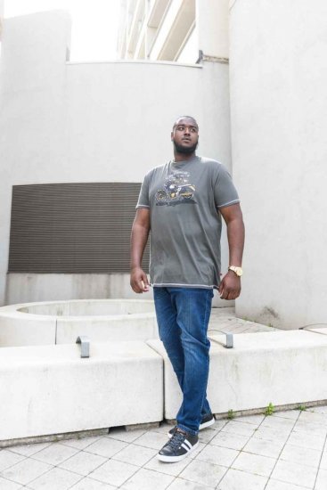 D555 BEXLEYHEATH Motorcycle Club T-Shirt - Marškinėliai - Marškinėliai - 2XL-14XL