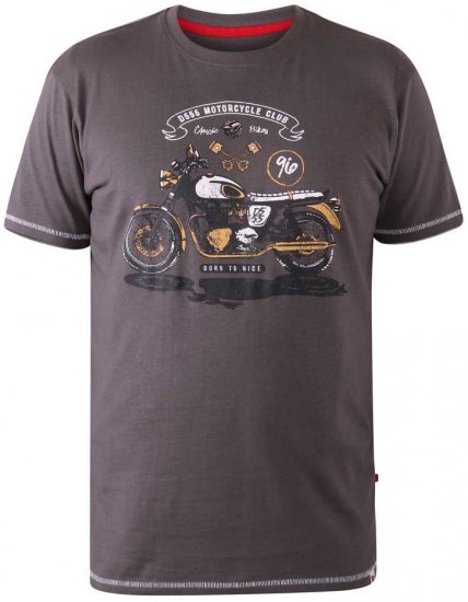 D555 BEXLEYHEATH Motorcycle Club T-Shirt - Marškinėliai - Marškinėliai - 2XL-14XL