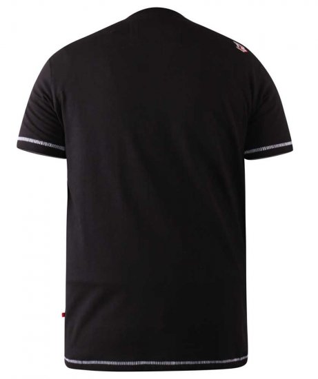 D555 BRICKET Camo Brooklyn T-Shirt - Marškinėliai - Marškinėliai - 2XL-14XL