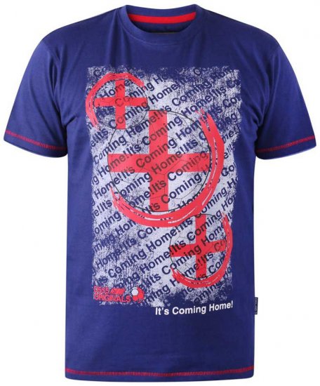 D555 GOAL Coming Home Football T-Shirt - Marškinėliai - Marškinėliai - 2XL-14XL