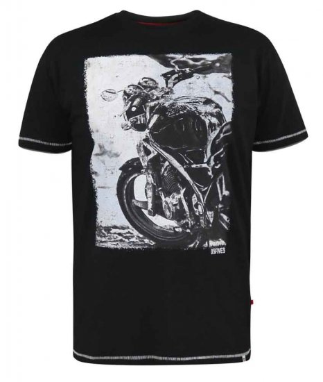 D555 Pinewood Photographic Bike Printed T-Shirt - Marškinėliai - Marškinėliai - 2XL-14XL
