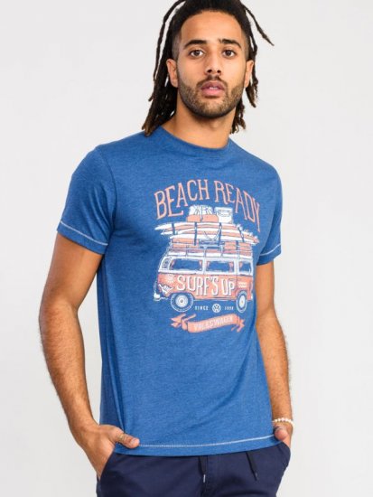 D555 Tavistock Official VW Surf'S Up Printed T-Shirt - Marškinėliai - Marškinėliai - 2XL-14XL