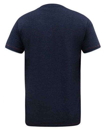 D555 Scampton Official Superman Printed T-Shirt Navy - Marškinėliai - Marškinėliai - 2XL-14XL