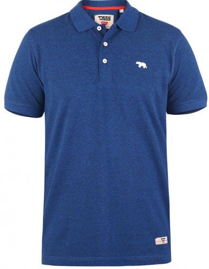 D555 WINCHESTER Blue Polo Shirt - Polo marškinėliai - Polo marškinėliai - 2XL-8XL