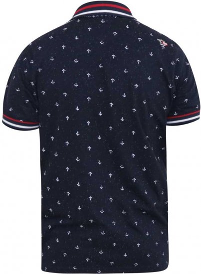 D555 SWINDON Print Polo Shirt - Polo marškinėliai - Polo marškinėliai - 2XL-8XL