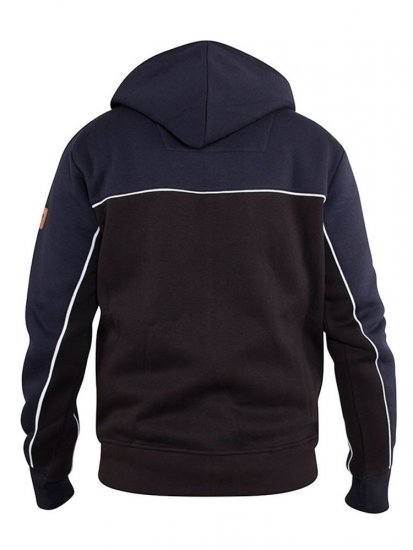 D555 Vincent Full Zip Hoody With Chest And Sleeve Piping Detail - Megztiniai ir džemperiai - Megztiniai ir Džemperiai - 2XL-14XL