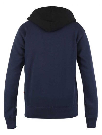 D555 Silverton Contrast Panneled Hoodie Navy - Megztiniai ir džemperiai - Megztiniai ir Džemperiai - 2XL-14XL