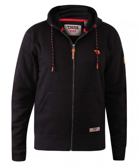 D555 Marble Full Zip Hoodie Black - Megztiniai ir džemperiai - Megztiniai ir Džemperiai - 2XL-14XL