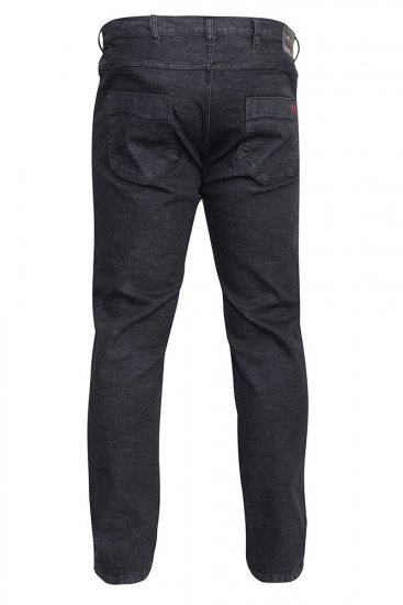 Duke Balfour Relaxed Comfort Fit Stretch Jeans With Elasticated Waist Black - Džinsai ir kelnės - Džinsai ir Kelnės - W40-W70