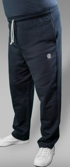 20 Nodi Ponente Long Leg Sports Pants in Combed Fleece Cotton Navy - Laisvalaikio kelnės ir šortai - Laisvalaikio Kelnės ir Šortai - 2XL-12XL