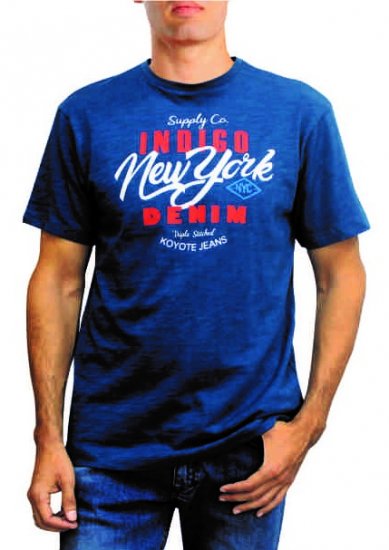 Forestal 701243E T-shirt Blue - Marškinėliai - Marškinėliai - 2XL-14XL