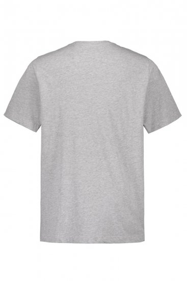 JP1880 702558 Marškinėliai apvalia apykakle Pilka melanžinė - Marškinėliai - Marškinėliai - 2XL-14XL