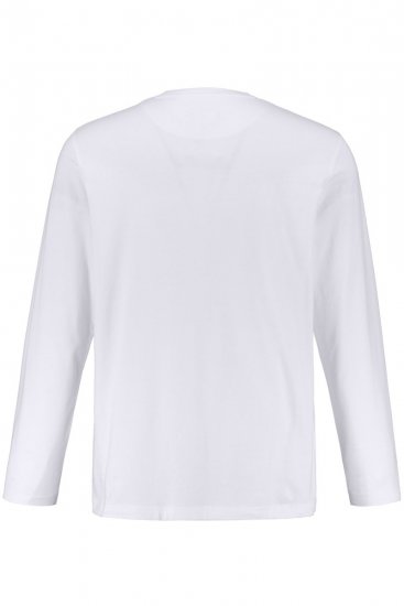 JP1880 702559 Marškinėliai ilgomis rankovėmis Balta - Marškinėliai - Marškinėliai - 2XL-14XL